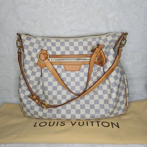 LOUIS VUITTON Azur Damier Evora MM - Picture 14 of 15